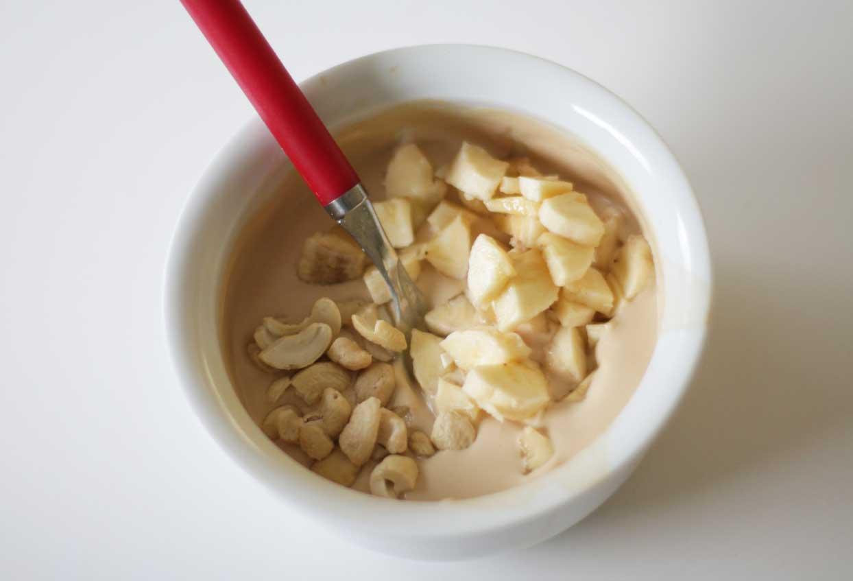 Cremiges Espresso-Bananen-Frühstück - Schritt 3