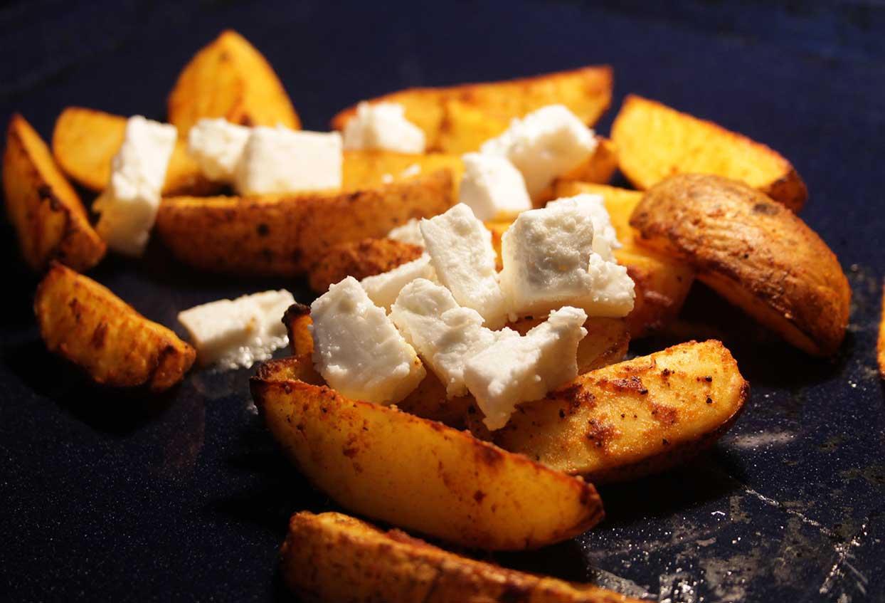 Mediterrane Kartoffel-Feta-Pfanne - Schritt 4