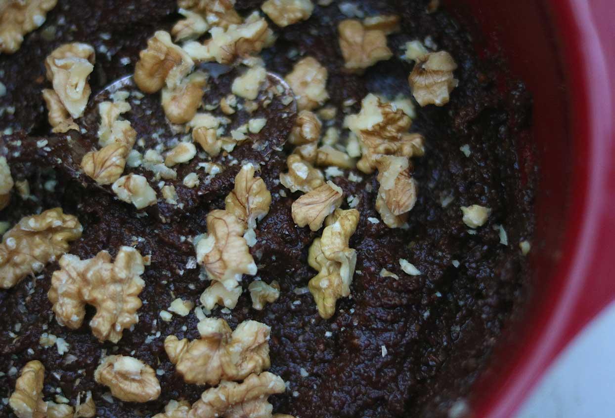 Foodoholic Schokomuffins mit frischen Früchten - Schritt 2