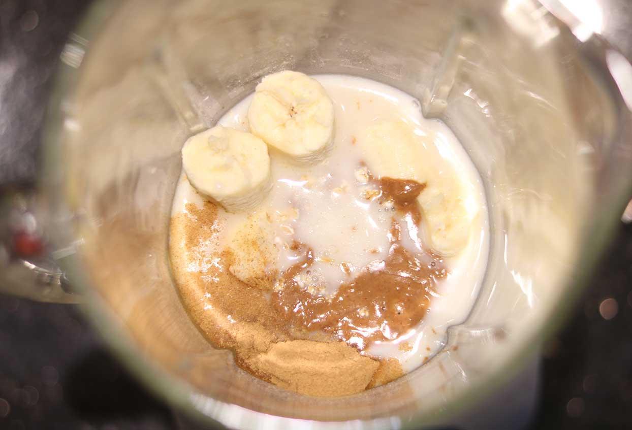 Foodoholics Bananen-Hafer-Schüssel - Schritt 1