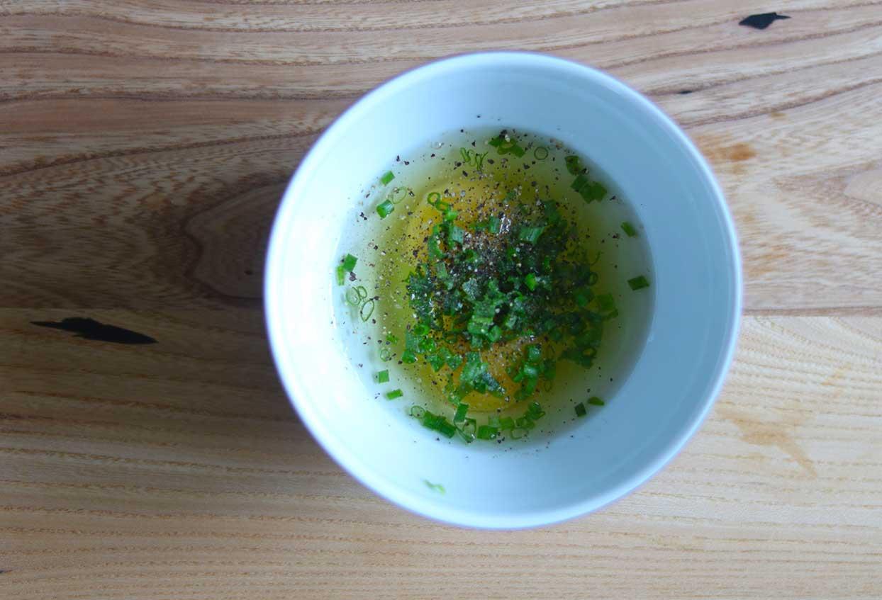 Foodoholics herzhafte Frühstücksbowl - Schritt 1